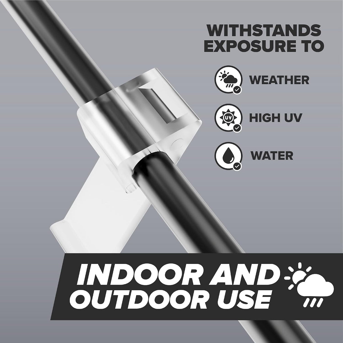 THE CIMPLE CO Coaxial Cable Clips for Vinyl Siding -