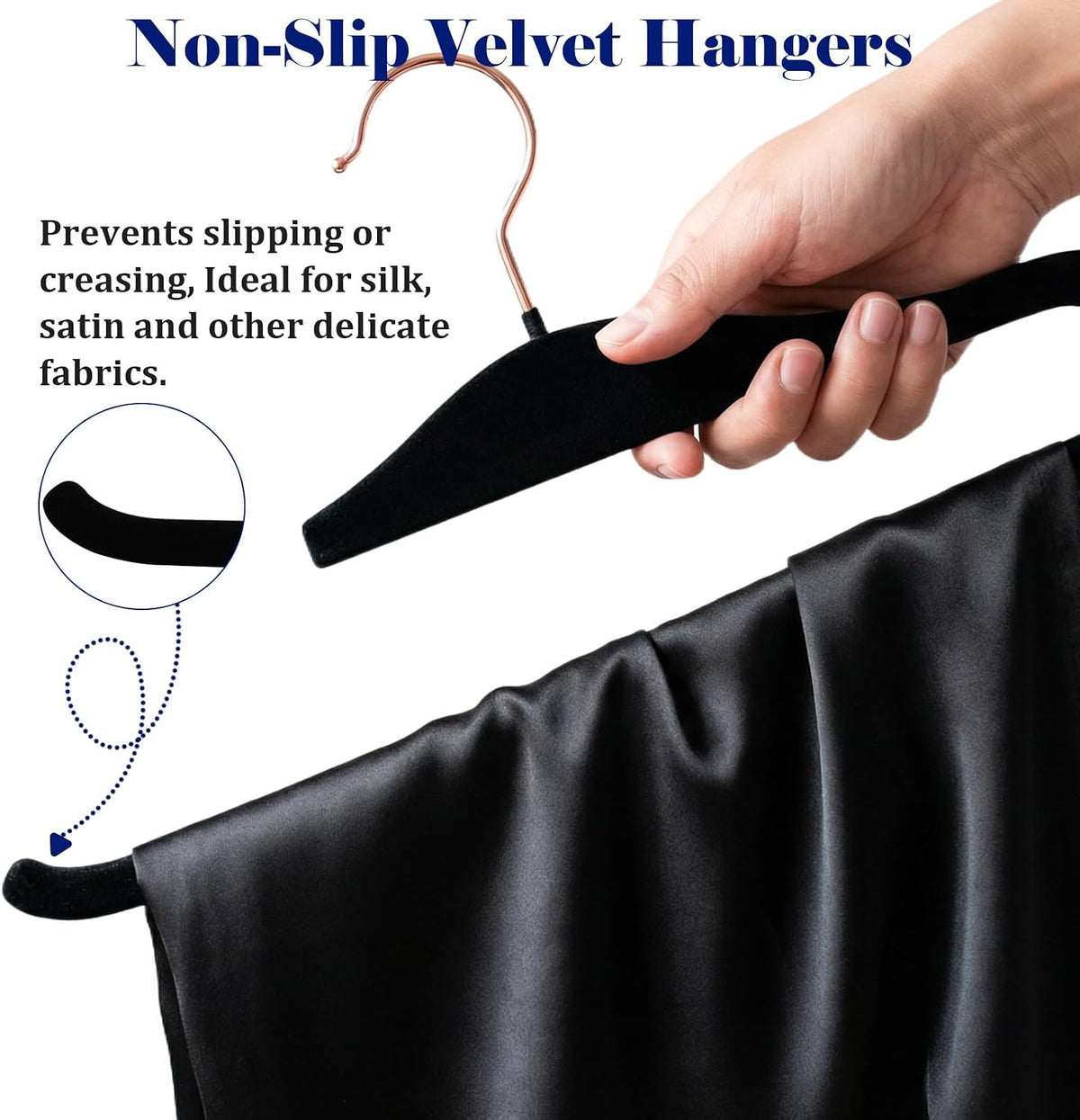 Pants Hangers 20 Pack Velvet Pants Hangers