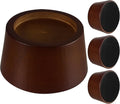 2 inch Wood Bed Risers Set of 4, Round Furniture Risers for Couch & Chair