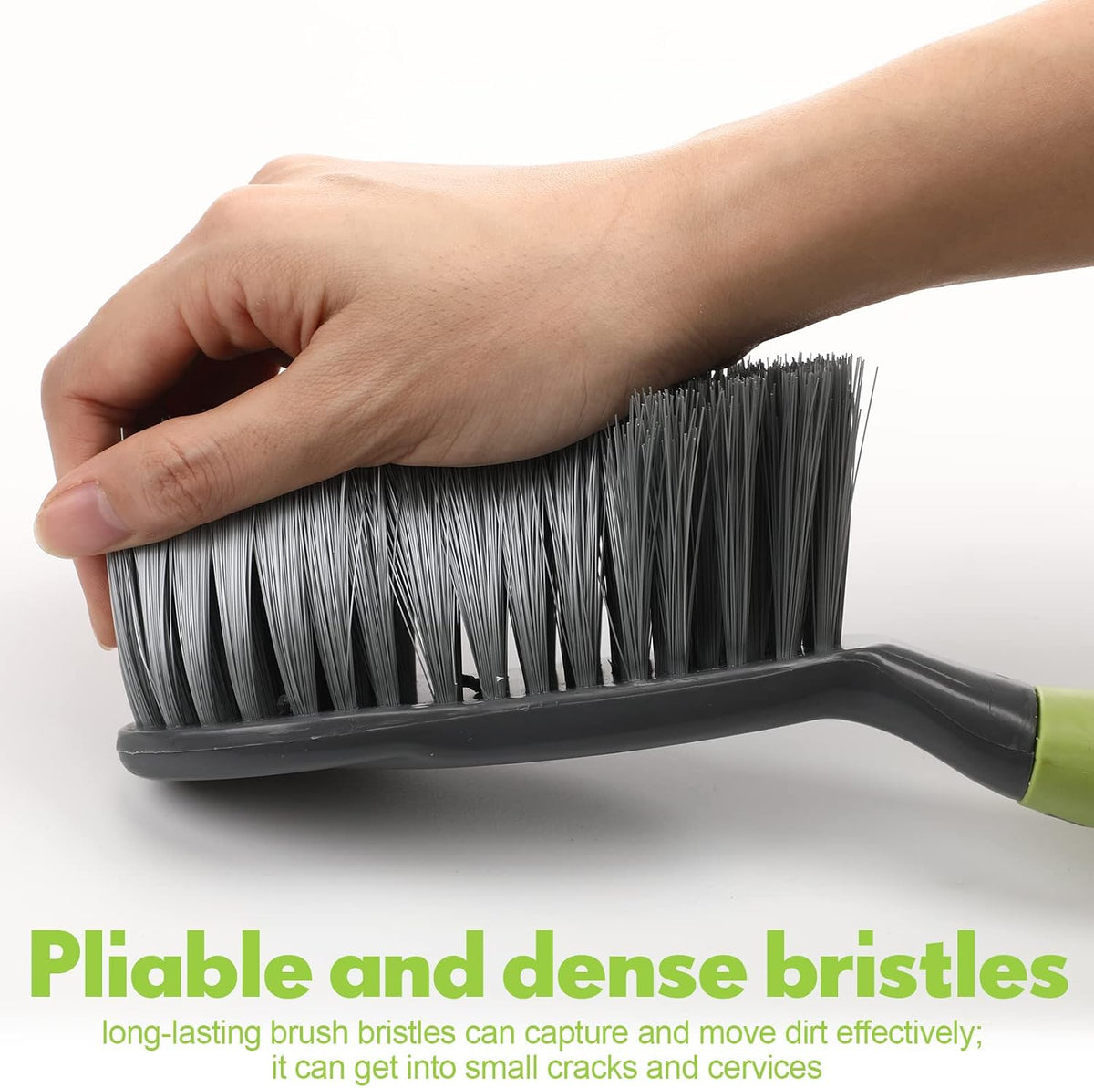 Zopeal 6 Set Dustpan and Brush Set, Small Handheld Broom for Home Kitchen