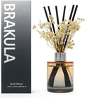 Brakula Reed Diffuser Set, Lavender Vanilla Scent, 4.06 fl oz Essential Oil
