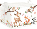 Clasty Animal Flower Kid Storage Basket Foldable Laundry Hamper, 36L Fox