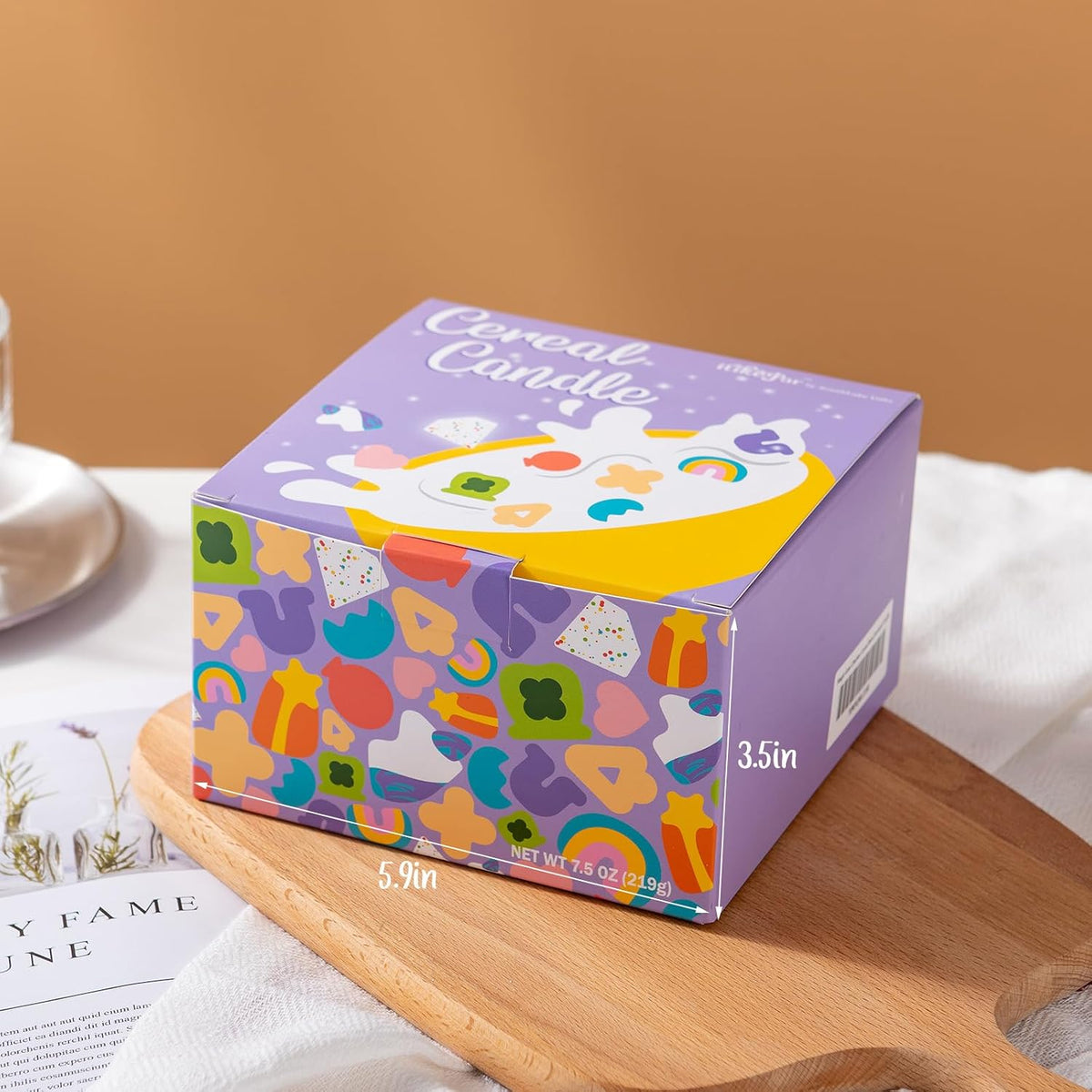 Magic Gem Charms Cereal Bowl Scented Candle