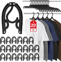 20Pcs Foldable Travel Hangers Cruise Essentials 2026 Phone Sized