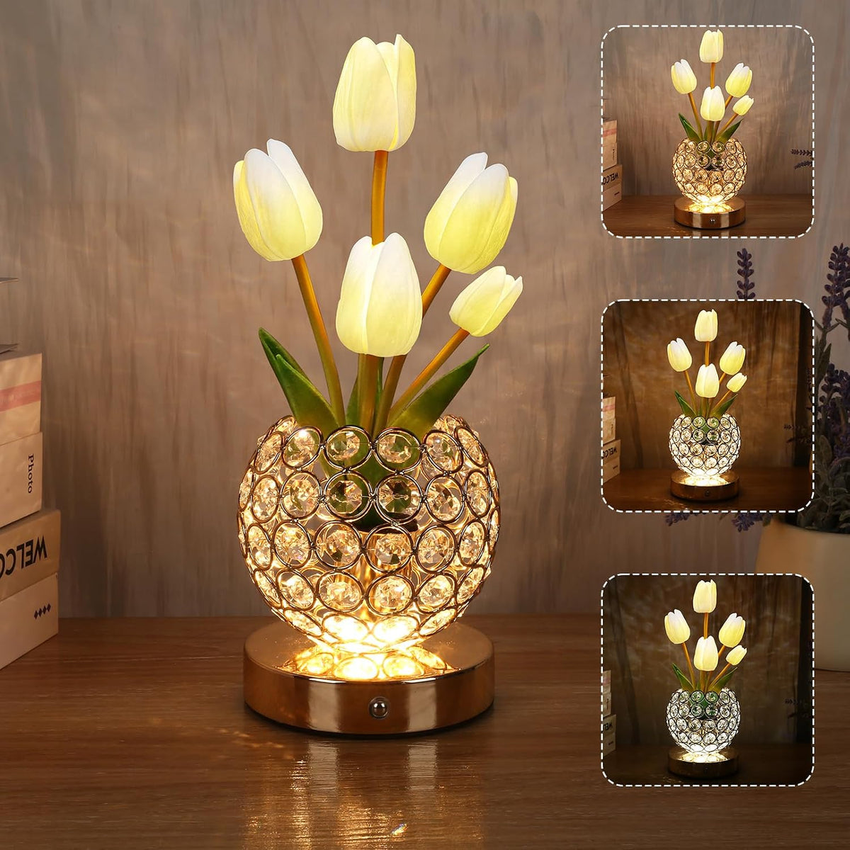 Birthday Gifts for Women Mothers Day Gifts/for Mom Tulip Table Lamp