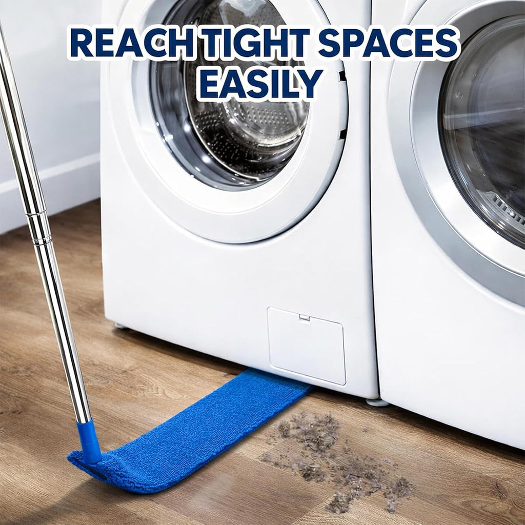 Retractable Gap Dust Cleaner with Extension Pole & 3 Microfiber Cloths