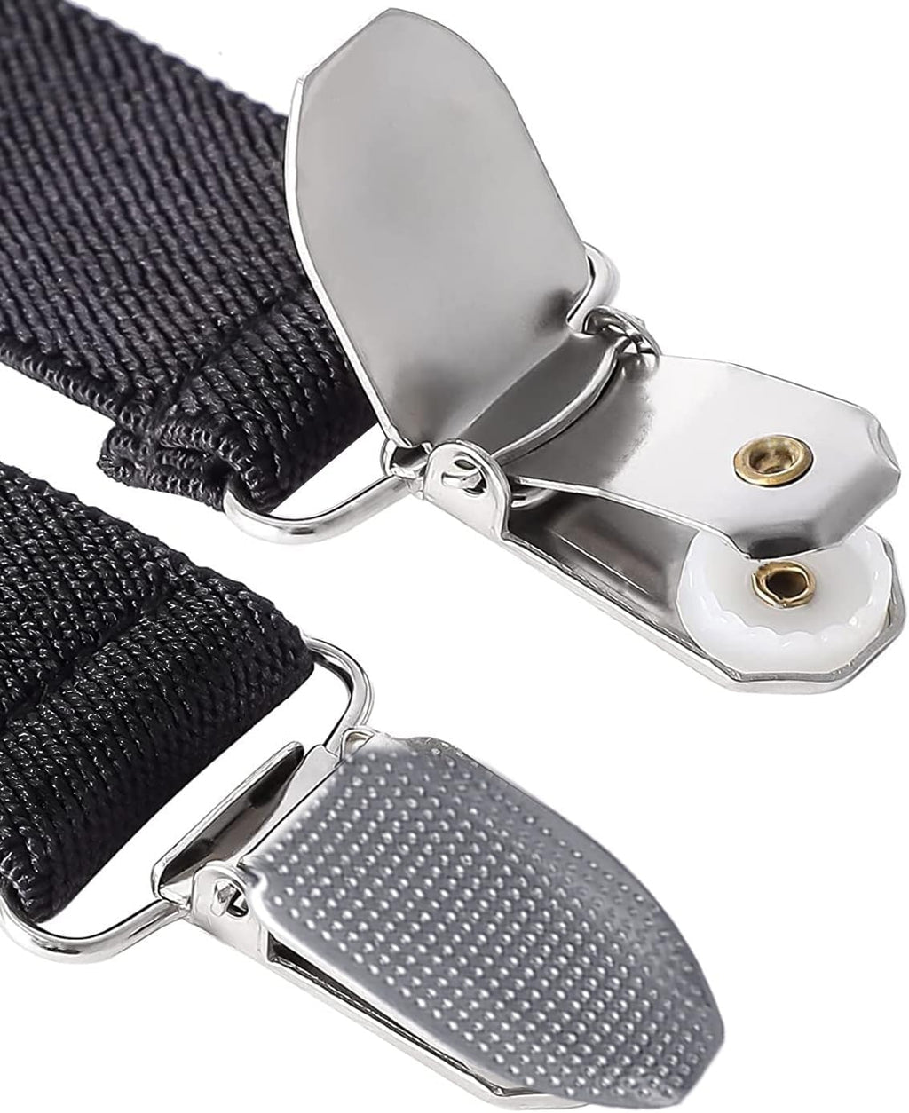 25 Pack Mens Suspender Clips Replacement 1 Inch Bed Sheet Straps Clips Clamps for Bed Sheet Holder Straps Bed Sheet Fasteners Mattress Suspenders Sheet Corner Holders Adjustable Boot Straps