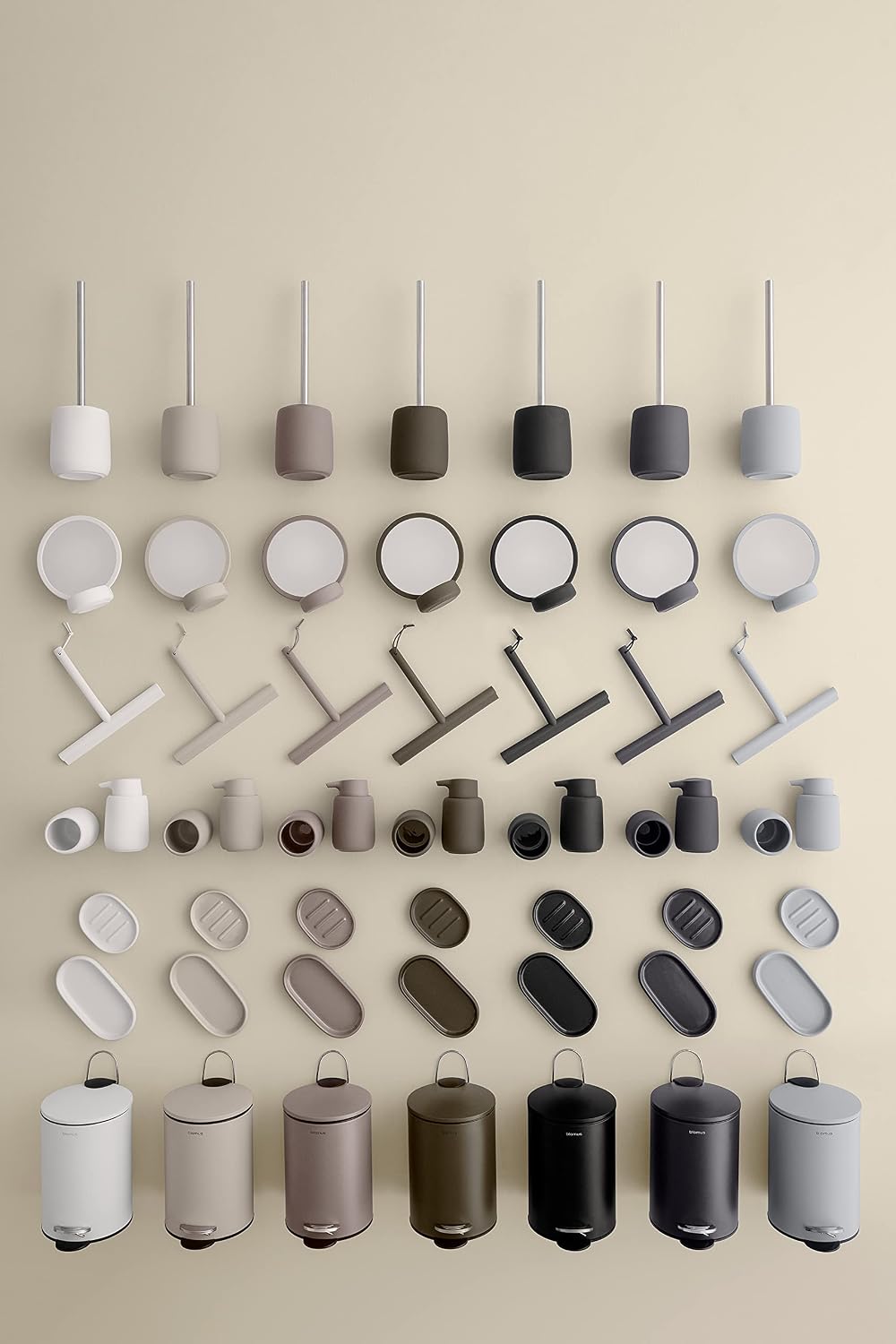 blomus SONO Toilet Brush with Decorative Holder, Satellite