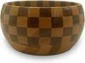 Handmade very Beautiful Chess Segmented Wooden Bowl, Decorative Bowl Natural Mango wood Bowl for Kitchen Dining & Entryway Decor Bowl for desk accessory holding keys,cuff links (Chess Segment)