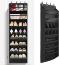 1 Pack 8 Shelves Over The Door Shoe Organizer, 68" Exlarge Deep Pockets