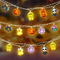 Halloween LED String Lights, 15Ft 30 LED, Battery Powered