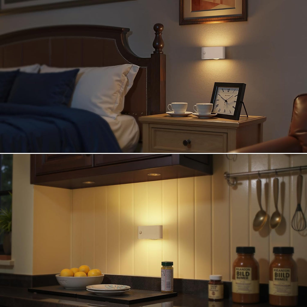 Briignite Motion Sensor Stair Light Indoor,LED Night Lights Plug into Wall