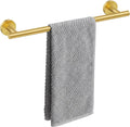 Brushed Gold Towel Bar, 18 Inch Towel Rack for Bathroom Wall-Mounted