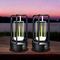 Cordless Table lamp, 4000mAh Battery Rechargeable Lamp (Black-2)