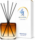 Reed Diffuser Set for Home Fragrance – 100ml Aromatherapy Diffuser with Reed Sticks, Long Lasting Flameless Fragrance for Bedroom, Bathroom & Living Room, Decorative Glass Bottle Home Gift