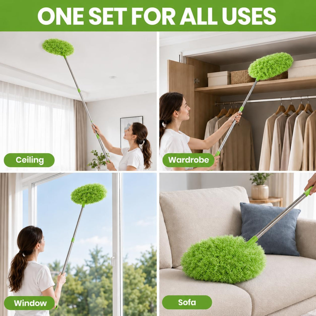 Ceiling Fan Cleaner Duster Kit 72 Inch Ceiling Fan Duster Extension Pole