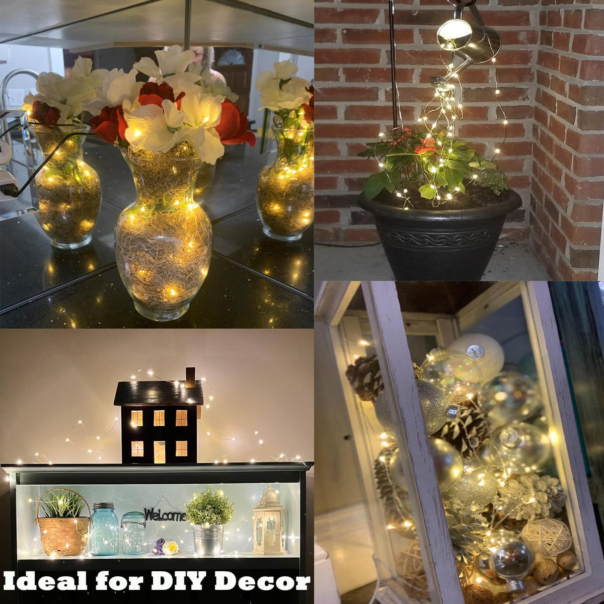 USB Fairy Lights for Bedroom, 33ft 100 LED, Remote & Timer