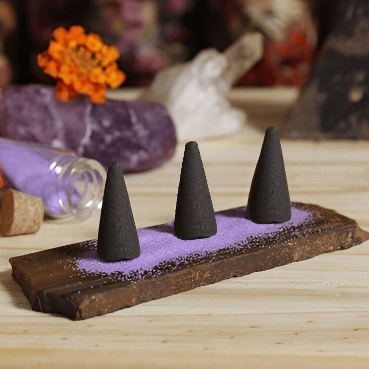 Natural Shahi Gulab Incense Cones Scent, 22 Pieces, 80 Grams Pack, Chemical Free Shahi Gulab (Royal Rose) Incense Sticks Cones Fragrance, Long Lasting Dhoop Batti by Hashcart