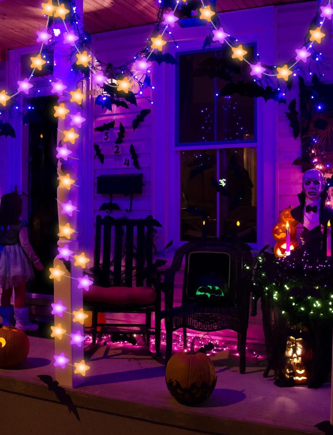 Smart Star Fairy Lights Color Changing String Lights APP Control for Dorm