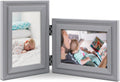 Double 5x7 Vertical Horizonta Frame, Grey Decorative Wood Frame