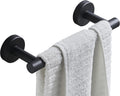 Hand Towel Holder for Bathroom Hardware Set, SUS304 Stainless Steel Towel Bar, 9-Inch Matte Black Bathroom Accessories Towel Rack, Wall Mounted.