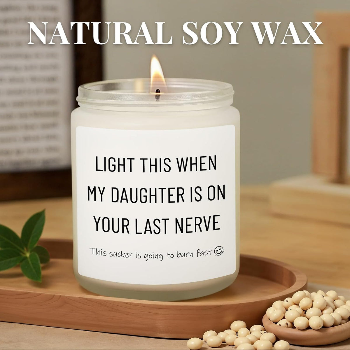 Son in Law Gifts, Funny Son-in-Law to be Candle Gifts, Lavender Scent