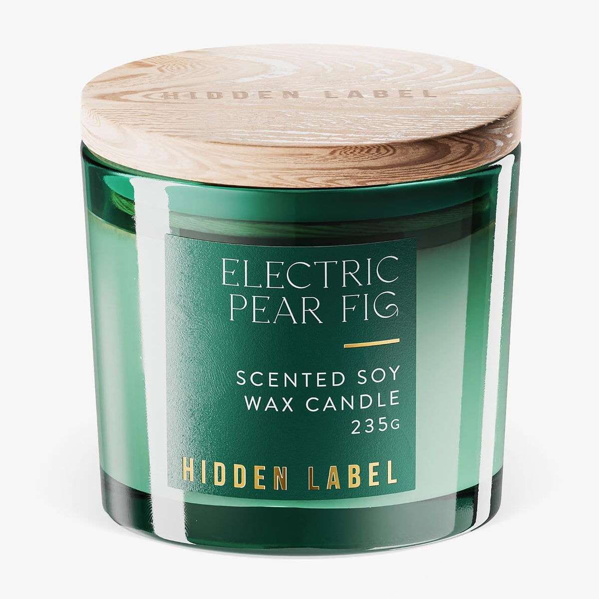 Hidden Label Electric Pear Fig Candle, 8.3oz, 45H Aromatherapy