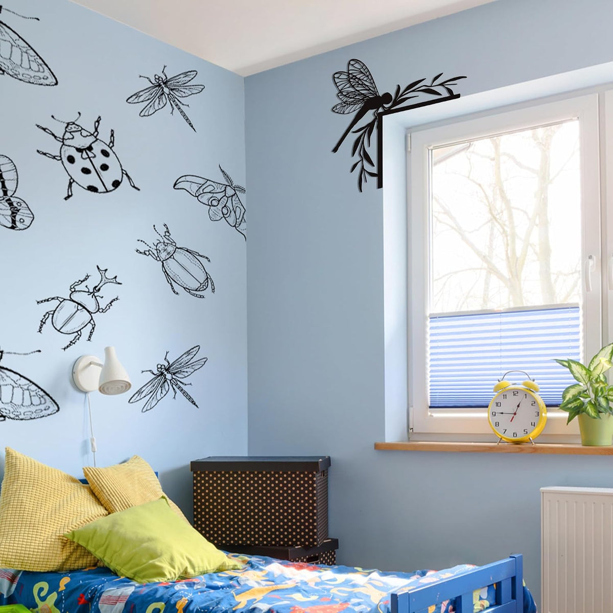 Rajukit Dragonfly Wall Art, Door Frame Decor