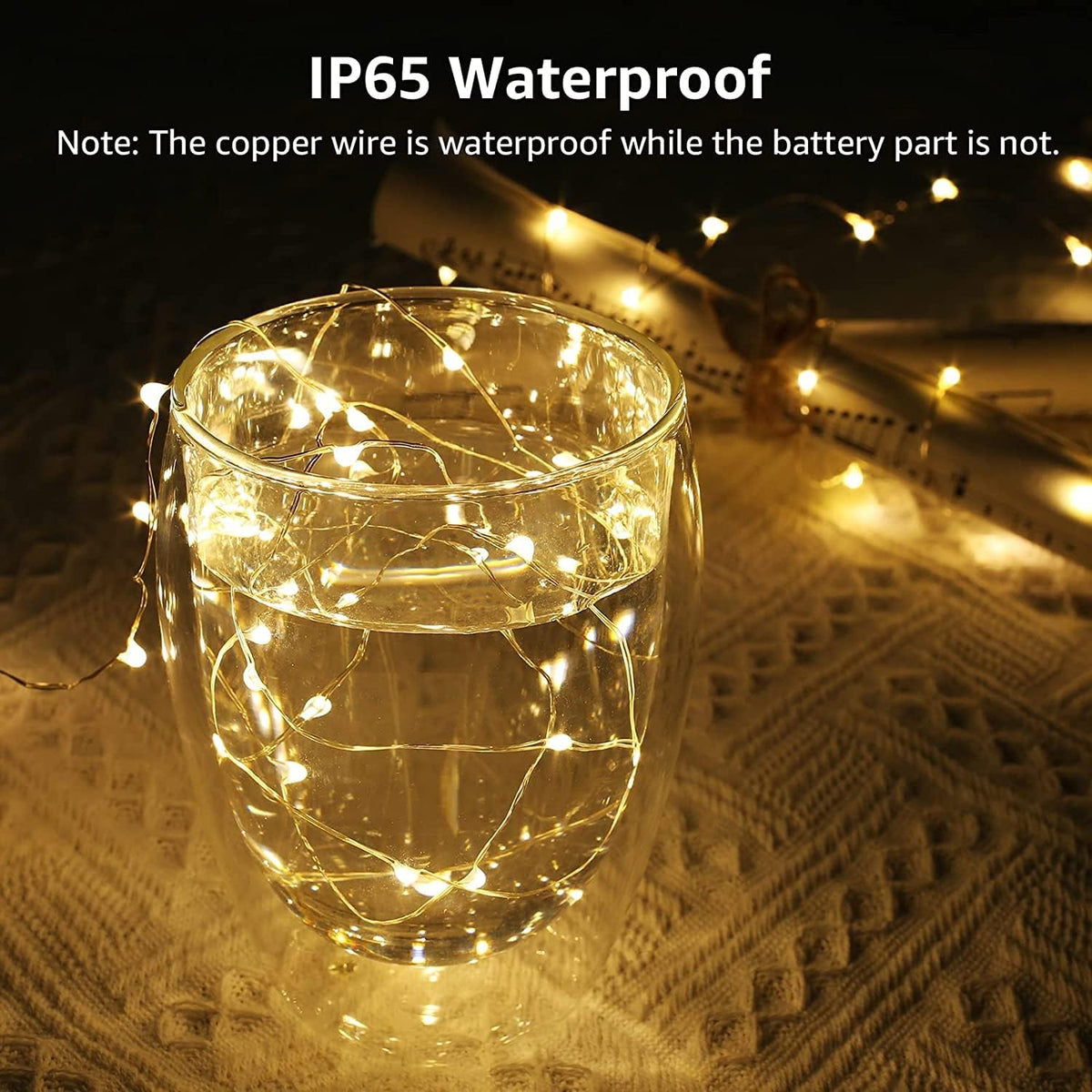 Lighting EVER Battery Operated Fairy Lights 20 LED Mini String Light 4 Pack