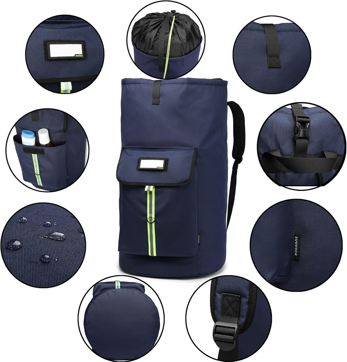 laundry backpack，laundry backpack college，dorm laundry，drawstring closure
