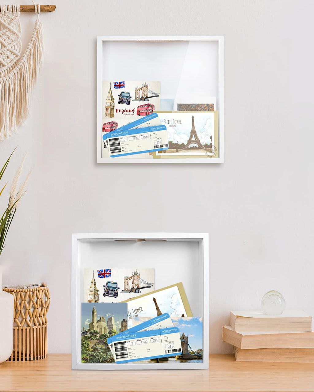 Adventure Archive Box, 12 x 12 Inch Travel Box for Memorie