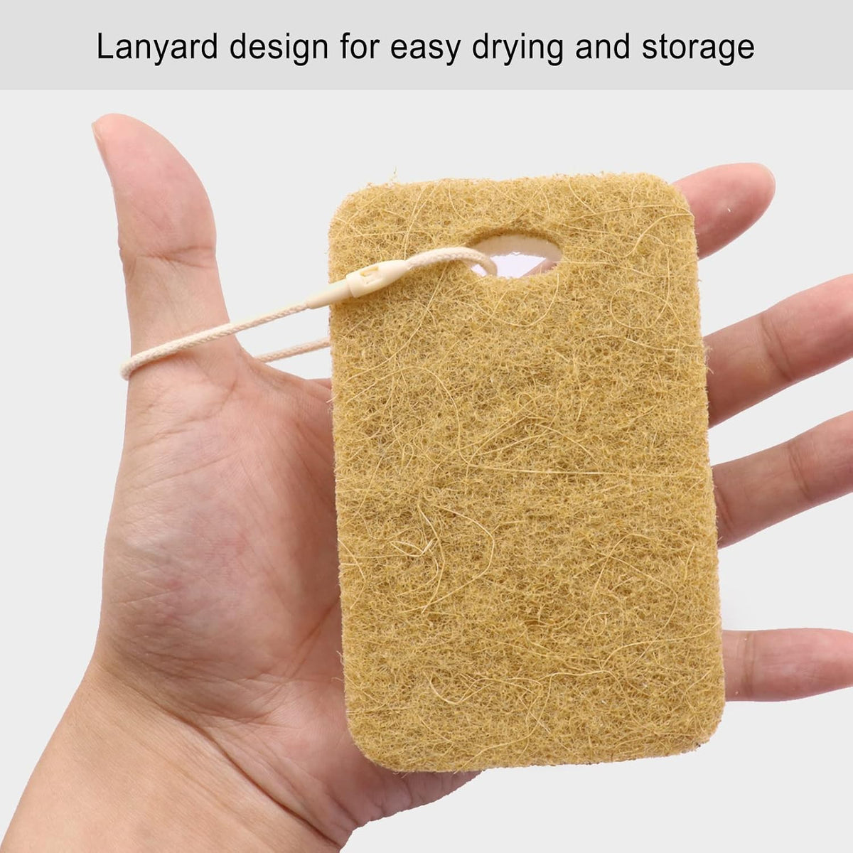Natural Sponge, Sponges Individually Wrapped (Pack of 12 - Yellow)