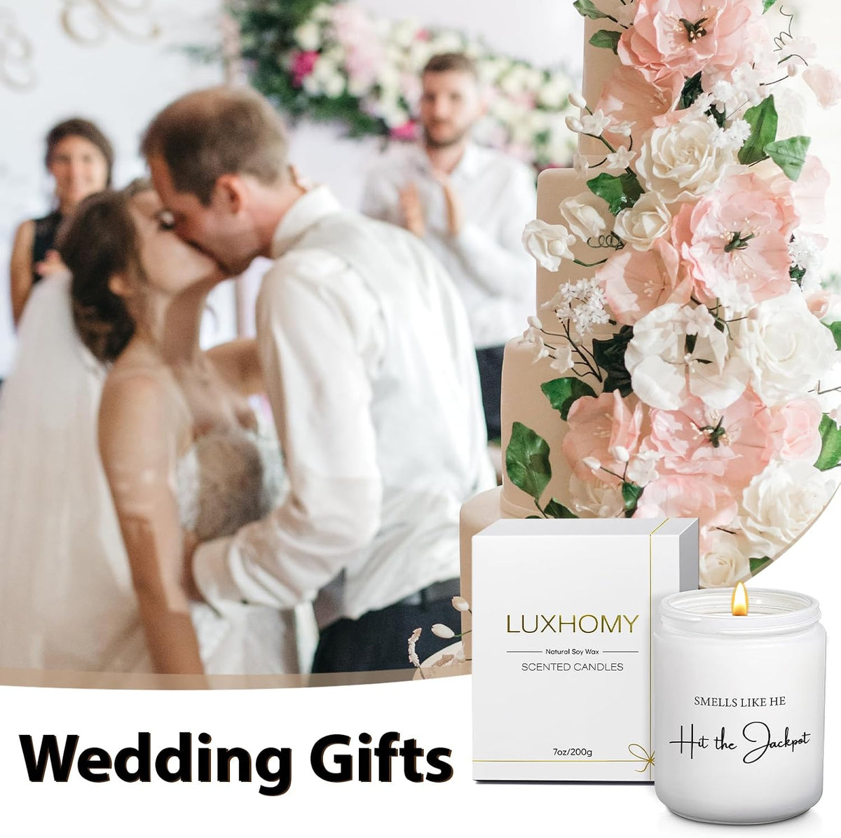 Bride Gifts for Wedding Bridal Shower Gifts for Bride to Be Candle