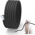 Cord Protector for Pets, Wire Protector 10FT-1/2 inch-Black