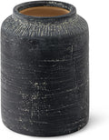 Rustic Vases for Home Decor. Ceramic Vase for Dining Table Decor. Terracotta Decorative Vase 8IN.
