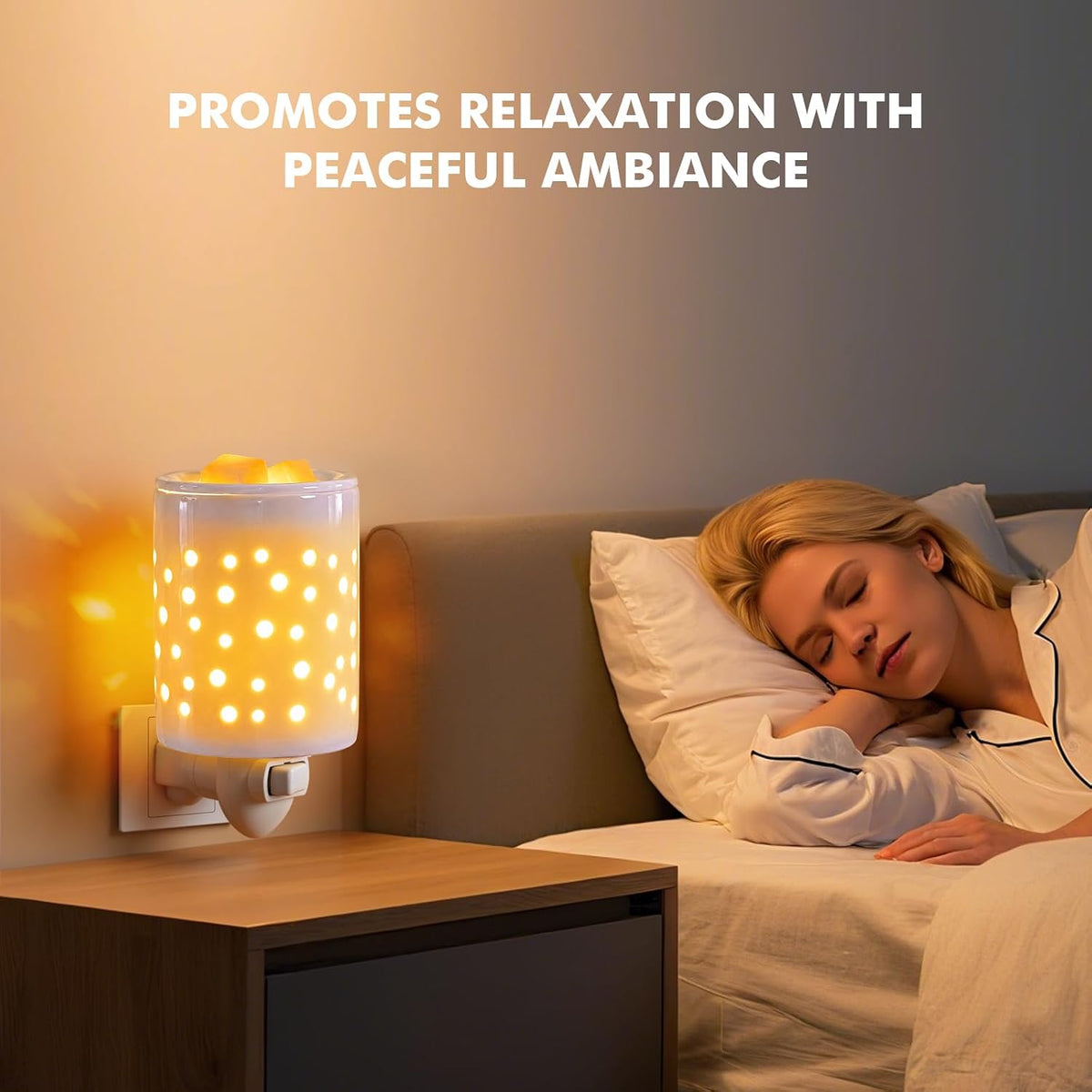 Bobolyn Plug in Wax Warmer Burner Electric Outlet Wall Plug-in Electric Wax Melt Warmer for Scented Melts Essential Oil Home Decor Gifts for Women