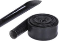 Silicone Fiberglass Sleeve High Temperature Heat Shield Wire Protective Electrical Insulation Self-extinguishing Black (3/4"-16ft)