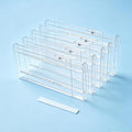 5 Pack 6" High Clear Adjustable Drawer Dividers Clothes,Expandable 12-20"