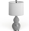 SAFAVIEH Clarabel Table Lamp, 20" Glam Chrome TBL4042A