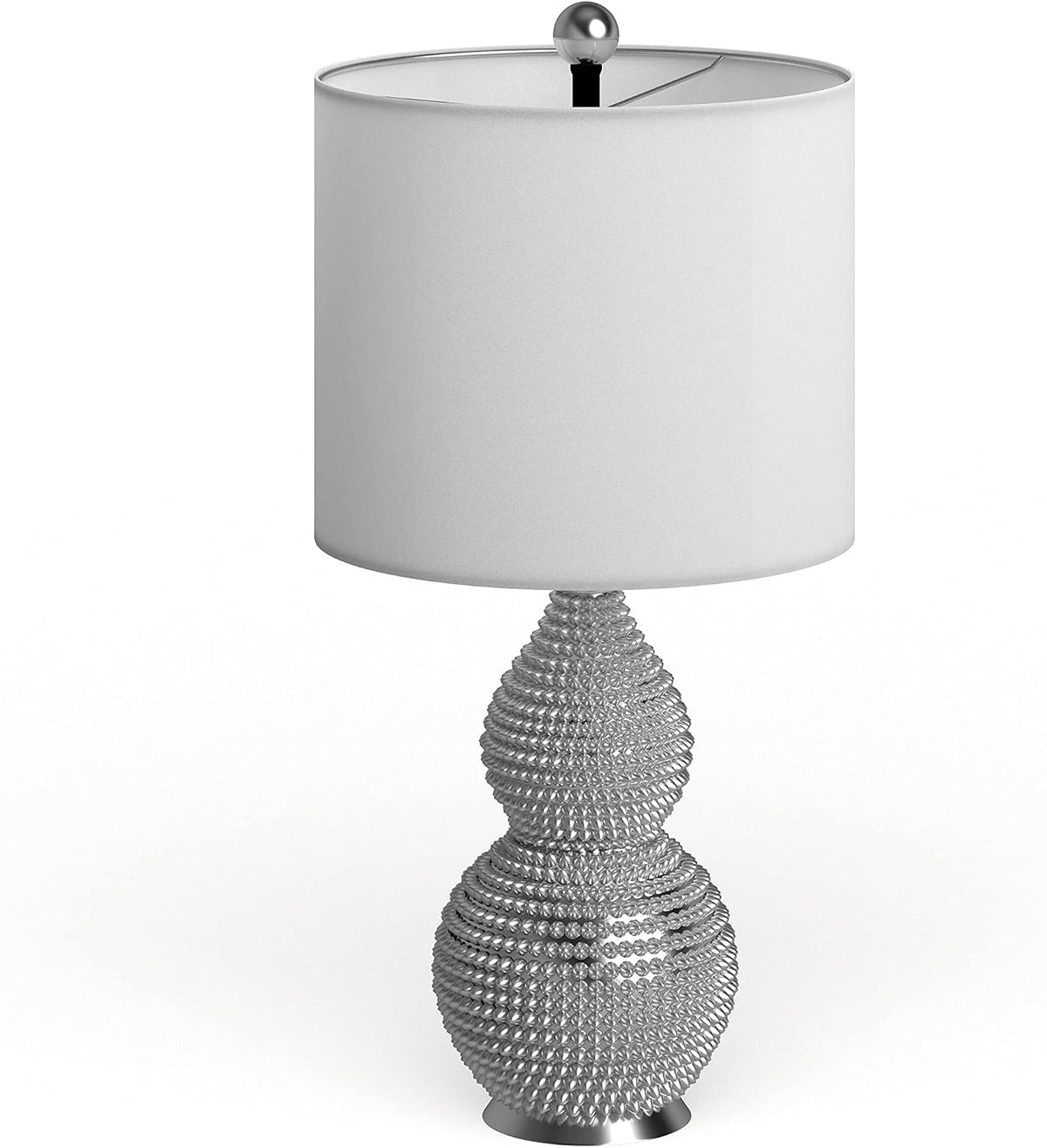 SAFAVIEH Clarabel Table Lamp, 20" Glam Chrome TBL4042A