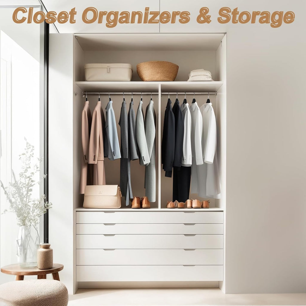 6 Pack Velvet Suit Hangers for Men with 360° Rotating Hooks