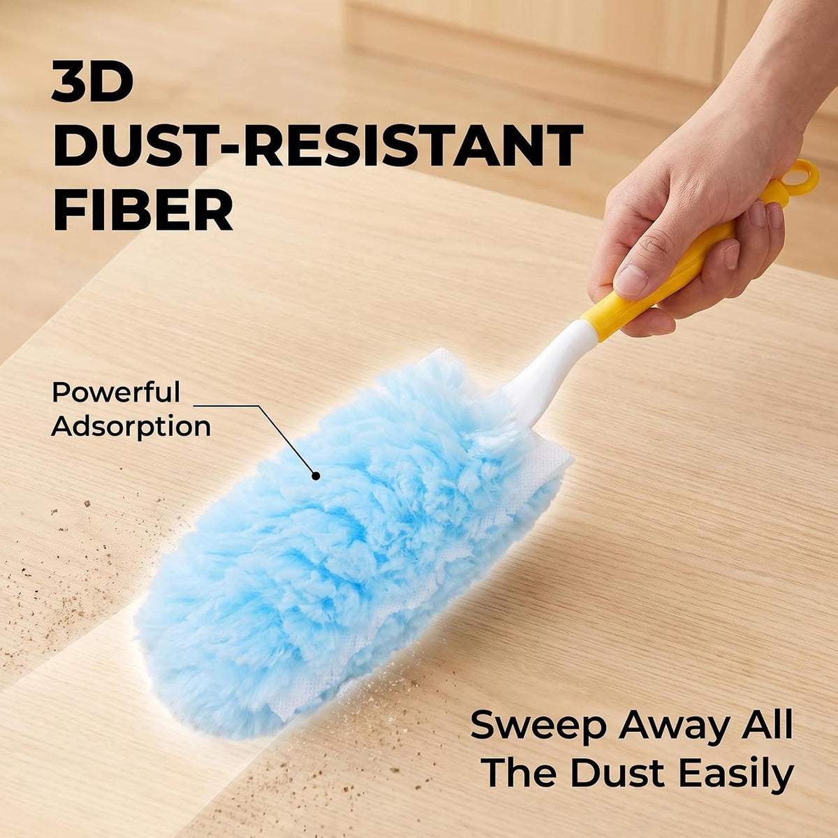 50 Pack Duster Refills for Swiffer Duster, Heavy Duty Duster Refill Kit