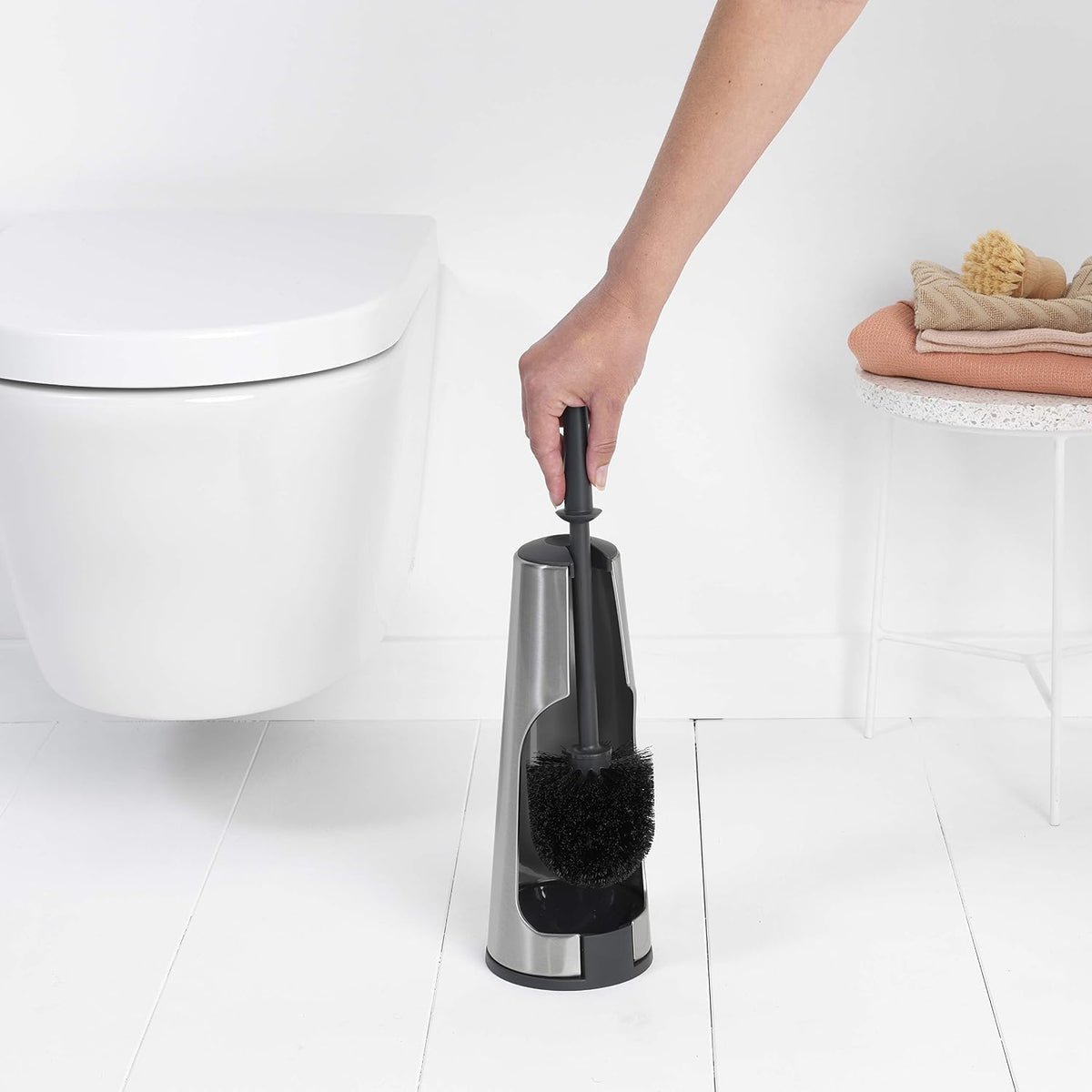 Brabantia 385285 Toilet Brush and Holder - Matt Steel, Medium