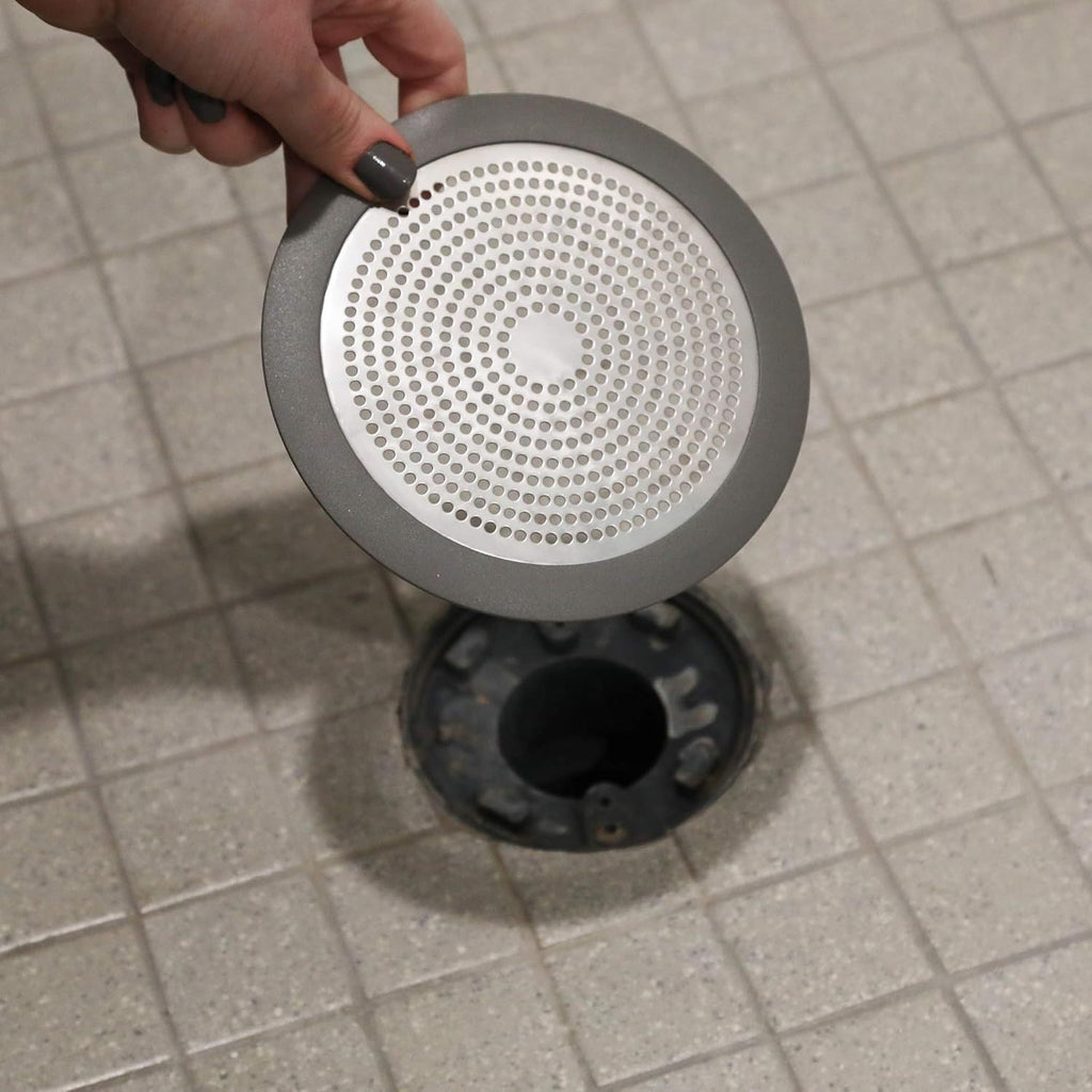 Shower Hair Drain Catcher 5.5 inch Stainless Steel Drain Cover Bathroom Tub