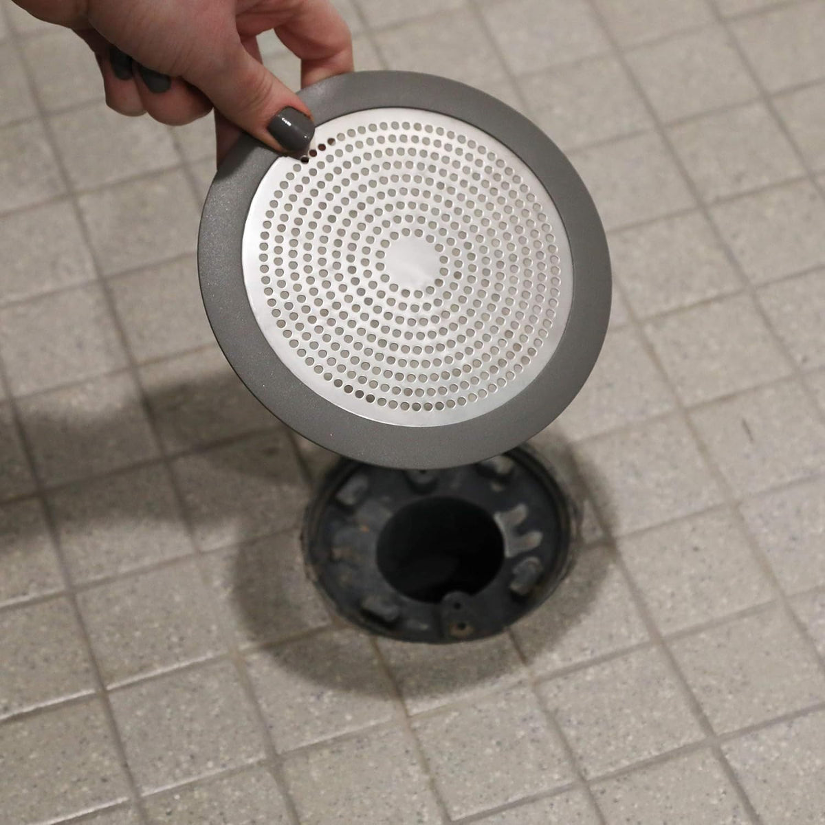Shower Hair Drain Catcher 5.5 inch Stainless Steel Drain Cover Bathroom Tub