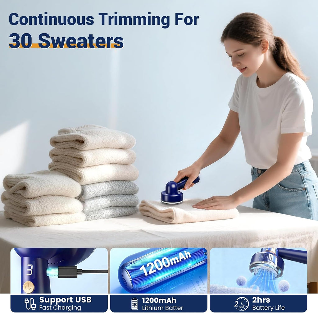 DBC Fabric Shaver & Lint Remover for Clothes, Sweaters & Furniture