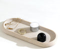 Resin Jewelry Tray Bathtub, Sandstone Look, Beige, Medium