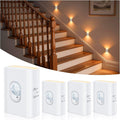 WILLED Motion Sensor Stair Lights Indoor,Rechargeable Magnetic Night Light