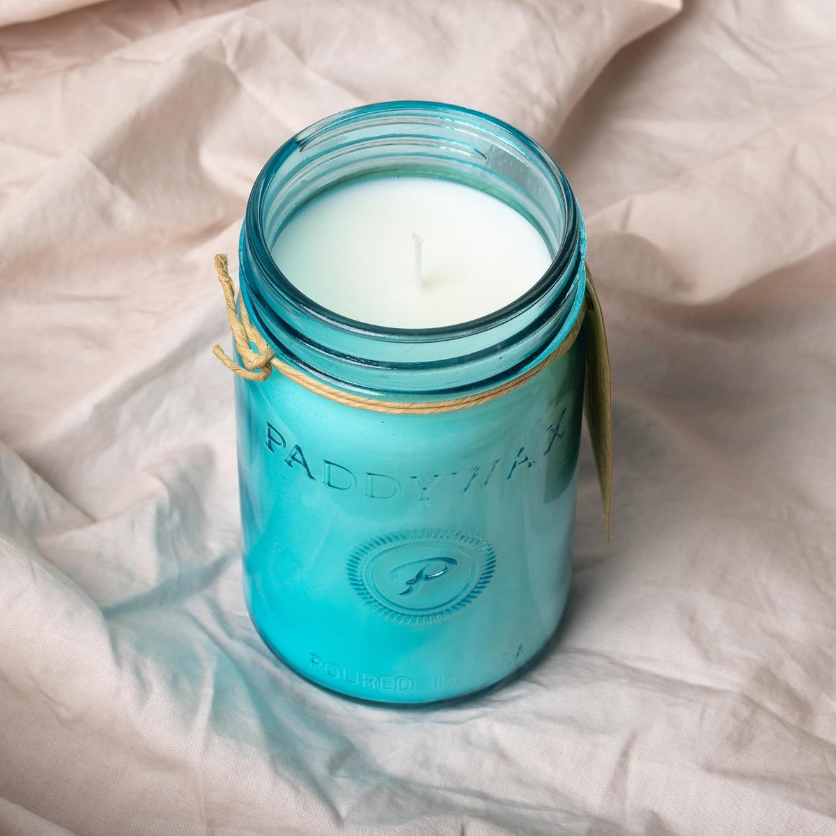 Paddywax Relish Soy Wax Artisan Candle, Ocean Tide + Sea Salt, 9.5 oz