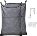 2Pcs XL Hanging Hamper, Over the Door Hamper Bag for Bathroom,Dorm, Home.
